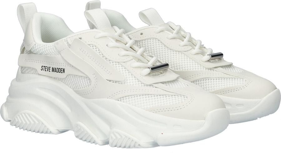 STEVE MADDEN Possession-E white Wit Kunststof Lage sneakers Dames - Foto 10