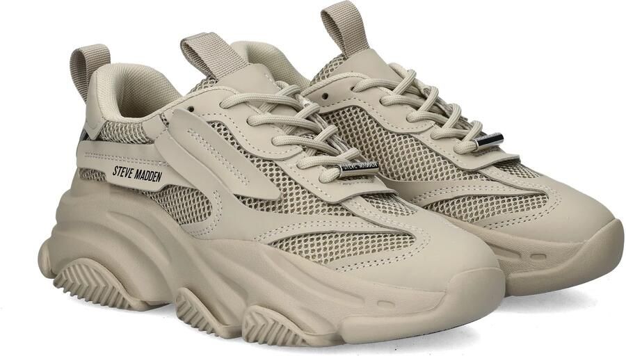 STEVE MADDEN Possession-E greige Grijs Kunststof Lage sneakers Dames - Foto 6