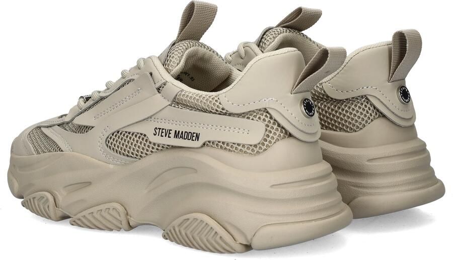 STEVE MADDEN Possession-E greige Grijs Kunststof Lage sneakers Dames - Foto 7