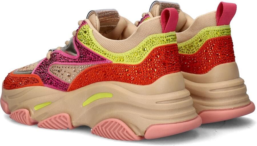 Steve Madden Privy Sneaker met Strass-steentjes Multicolor Dames - Foto 4