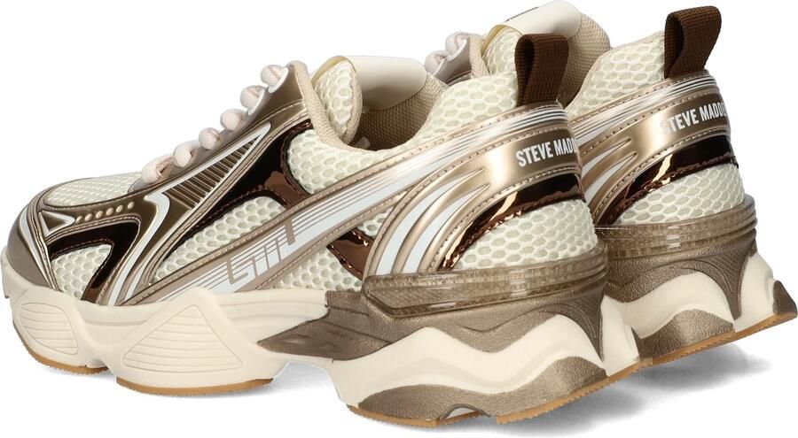 STEVE MADDEN Speedster-E silver gold Beige Synthetisch Lage sneakers Dames - Foto 9