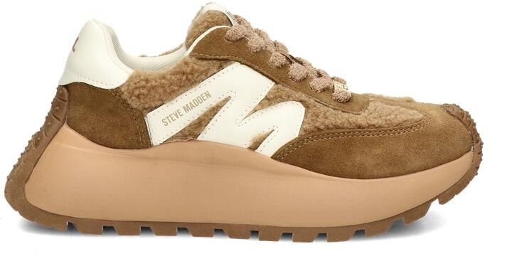 Steve Madden Supercampo-f Sneakers Dames Bruin - Foto 3