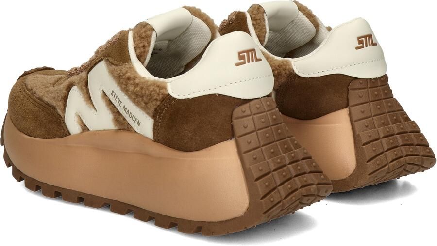 Steve Madden Supercampo-f Sneakers Dames Bruin - Foto 4