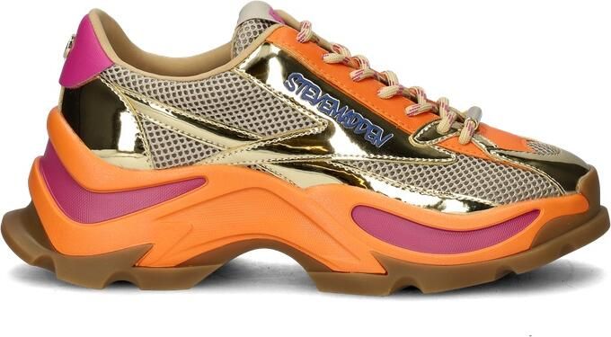 STEVE MADDEN Zoomz gold multi Goud Mesh Lage sneakers Dames - Foto 2