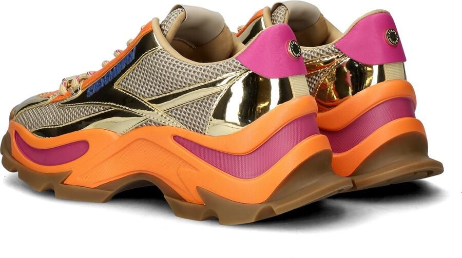 STEVE MADDEN Zoomz gold multi Goud Mesh Lage sneakers Dames - Foto 3