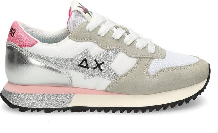 Sun68 Stargirl Glitter Lage sneakers Dames Wit - Foto 19
