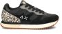 Sun 68 Stargirl Animal dames sneaker Zwart - Thumbnail 1