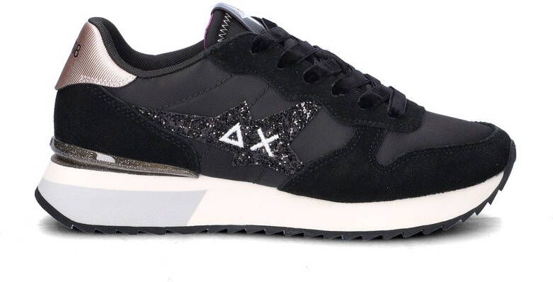 Sun 68 Stargirl Glitter lage sneakers
