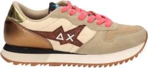 Sun 68 Star Glitter lage sneakers