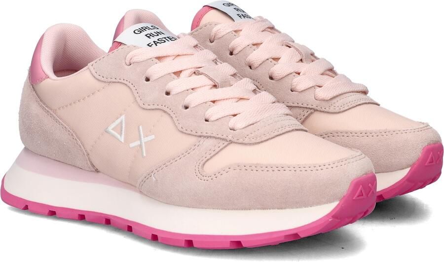 SUN68 Sun 68 Ally Solid Nylon Sneakers Dames Roze - Foto 8