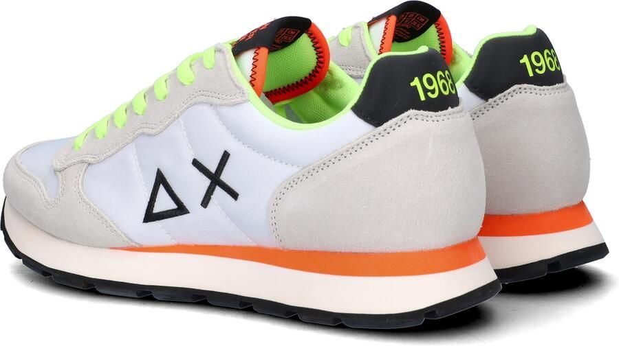 Sun68 Lage Sneakers Z36102 TOM FLUO-502 01 BIANCO - Foto 5