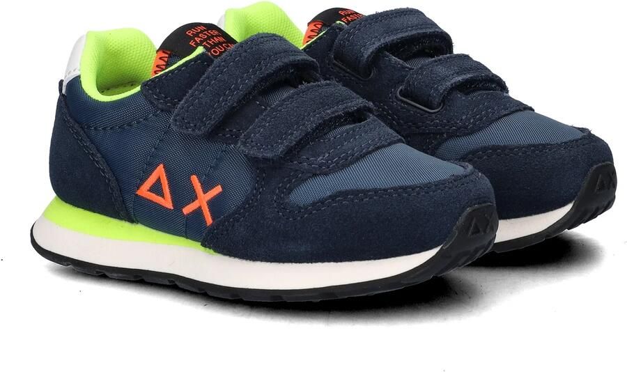 Sun68 Tom Fluo Sneakers Donkerblauw - Foto 6