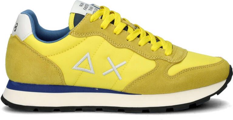 Sun68 Heren Lage Sneakers Tom Solid Nylon Yellow Heren - Foto 5