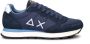Sun68 Casual Sneaker Tom Solid Blauw Marineblauw Heren - Thumbnail 3