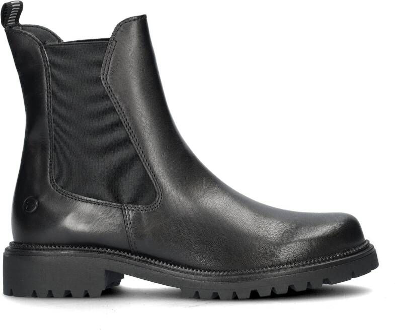 Tamaris leren chelsea boots zwart - Foto 4