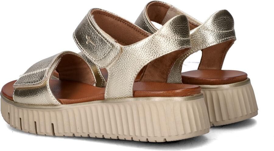 Tamaris Comfort Sandalen Plat Sandalen Plat Goudkleur - Foto 10