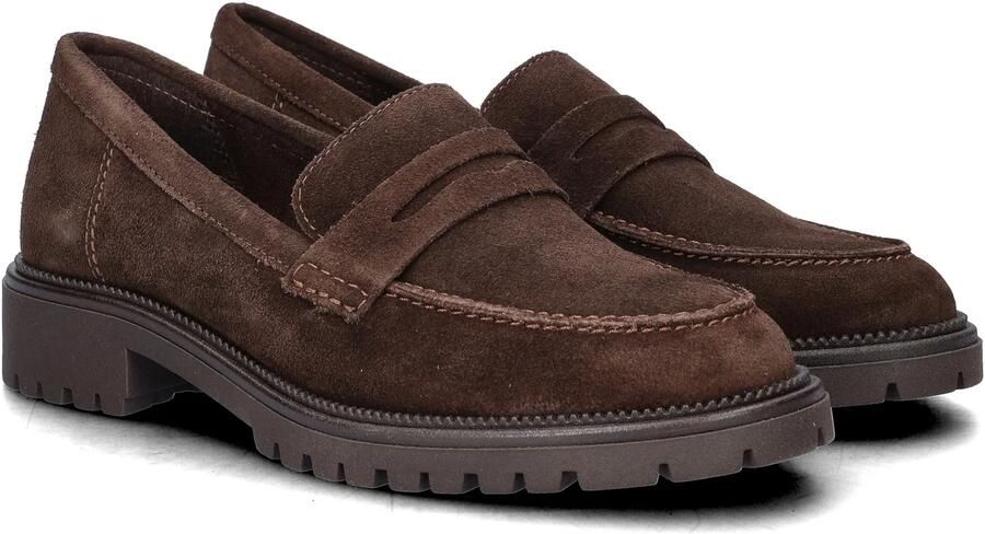 Tamaris Instappers blokhak loafer zakelijke schoen met touch it-uitrusting - Foto 11