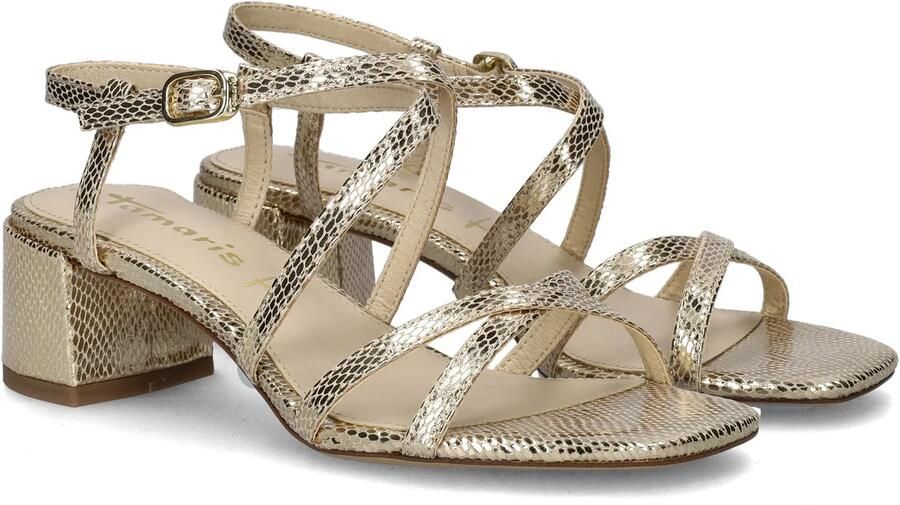 Tamaris Essentials Dames Sandalen LT GOLD STRUCT - Foto 5