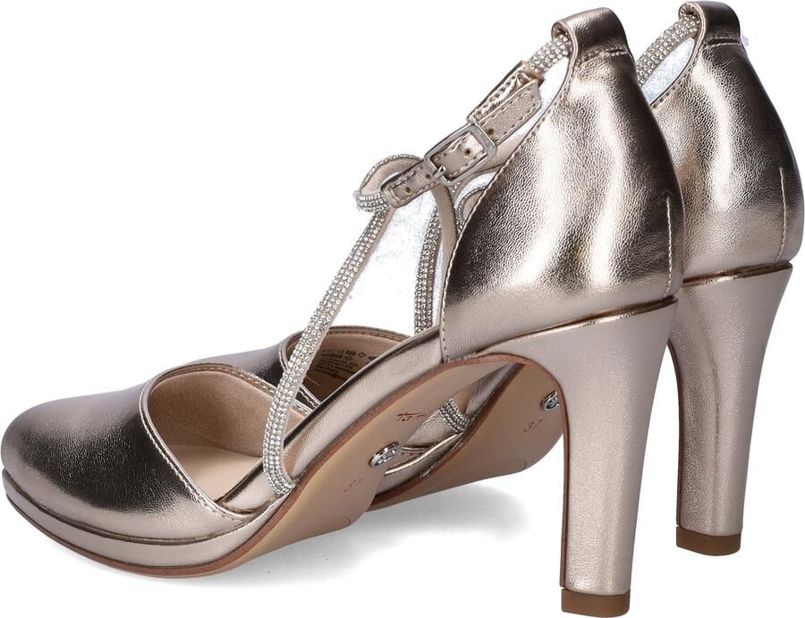 Tamaris Ballerina's blockhak business schoen instapschoen met schattige decoratieve strik - Foto 18