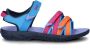 Teva Schoolkind sandalen blauw oranje roze Meisjes Polyester Meerkleurig 29 30 - Thumbnail 4
