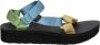Teva Dames Avontuur Sandalen Midform Universal Multicolor Dames - Thumbnail 1