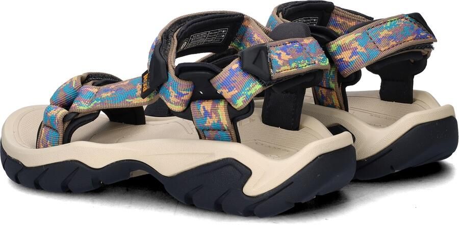 Teva W TERRA FI 5 UNIVERSAL Dames Sandalen TREE COVER NEON SPRING - Foto 3
