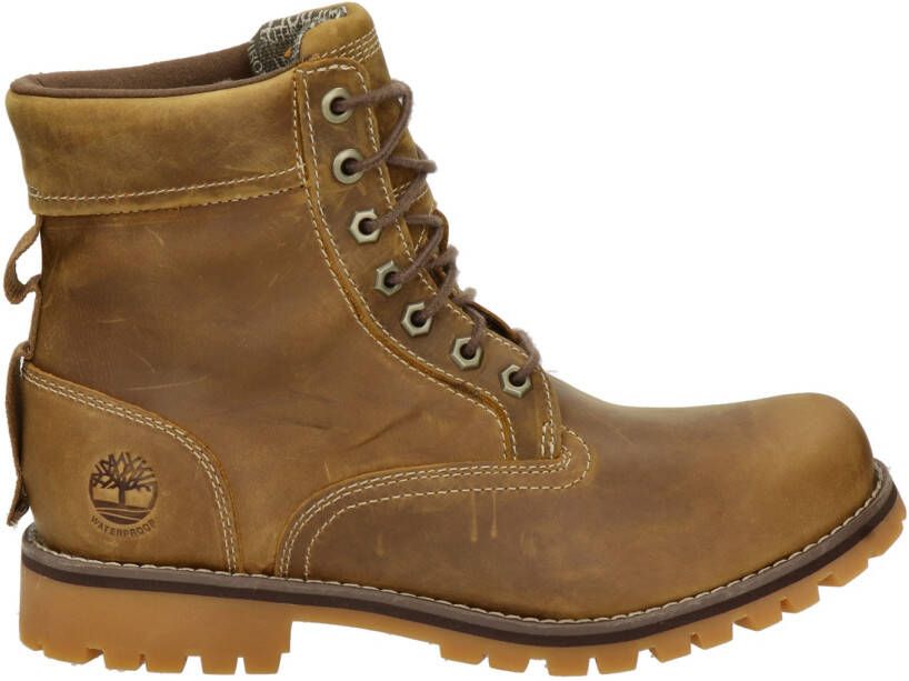 Timberland Rugged WP leren veterboots bruin