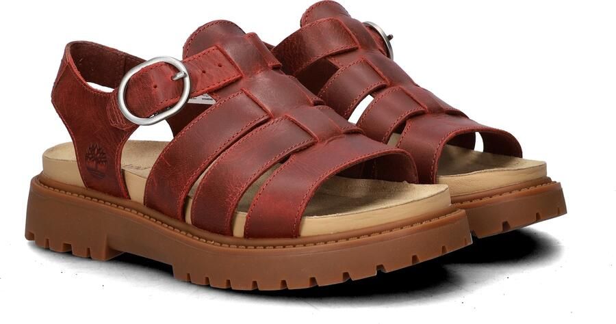 Timberland Women's Clairemont Way Fisherman Sandal Sandalen bruin - Foto 4
