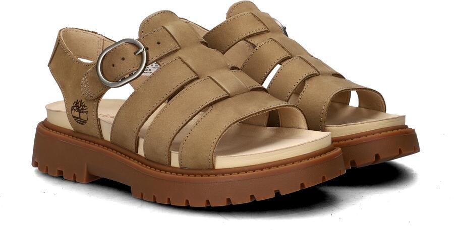 Timberland Women's Clairemont Way Fisherman Sandal Sandalen bruin - Foto 3