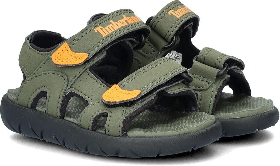 Timberland Kid's Perkins Row 2-Strap Sandal Sandalen olijfgroen - Foto 13
