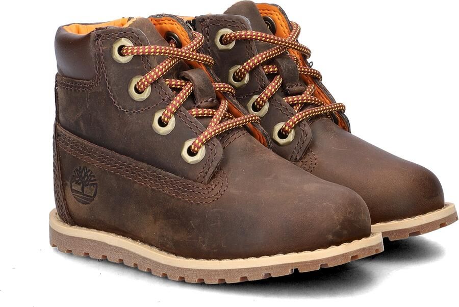 Bruin Tinten Pokey Pine 6in Boot Kids Veterboots Laarzen Met Veters Bruin - Foto 10