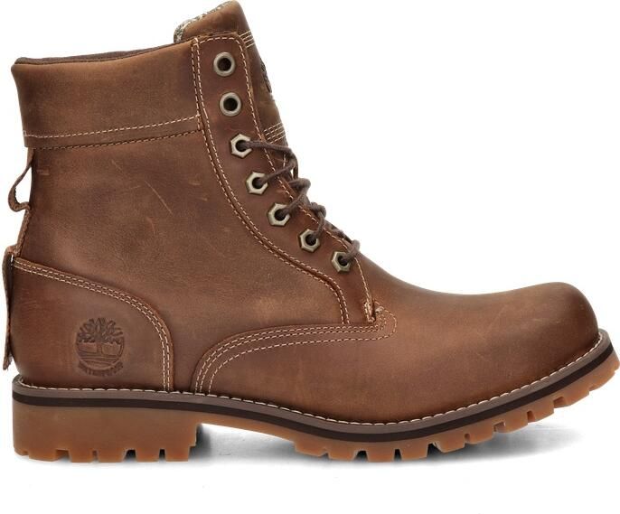Timberland Premium Rugged WP 6 inch Waterproof Boot Heren Winter Laarzen Boots Schoenen Leer Bruin TB1A2JJB - Foto 3