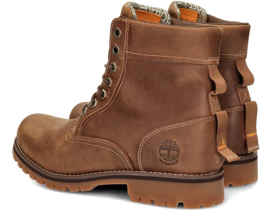 Timberland Premium Rugged WP 6 inch Waterproof Boot Heren Winter Laarzen Boots Schoenen Leer Bruin TB1A2JJB - Foto 5