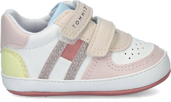 Tommy Hilfiger baby sneakers roze Meisjes Imitatieleer Meerkleurig 17 - Foto 3