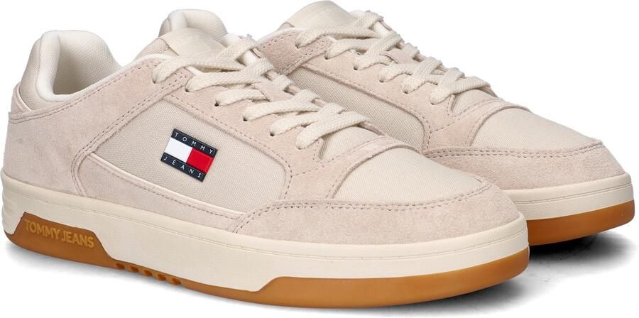 Tommy Jeans Sneakers laag lichtbeige navy rood wit - Foto 6