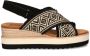 TOMS Diana Crossover Sandalen Dames Zwart - Thumbnail 2
