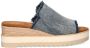 TOMS Diana Mule dames slipper Blauw - Thumbnail 2