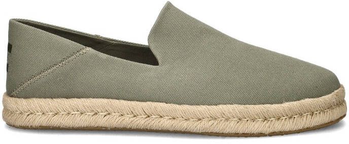TOMS Instappers Heren Santiago Heren Maat: 44 Materiaal: Canvas Kleur: Groen - Foto 11