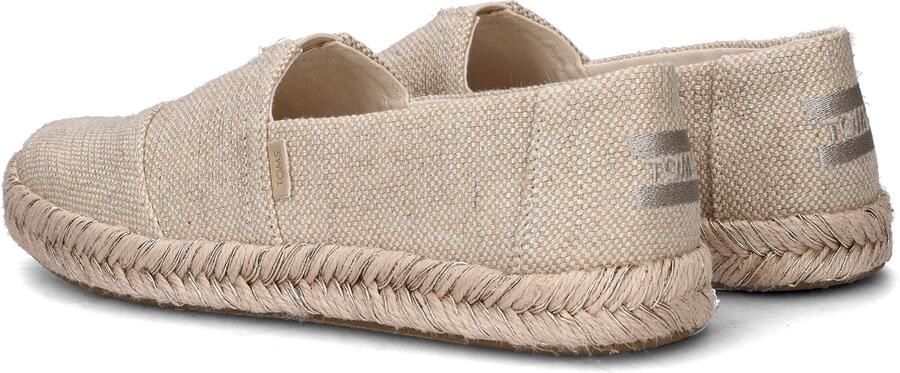 TOMS Alpargata Rope 2.0 Vegan Espadrilles Dames Goud - Foto 5