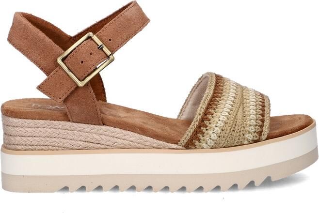 TOMS Diana Sandalen Touwzool Cognac - Foto 8