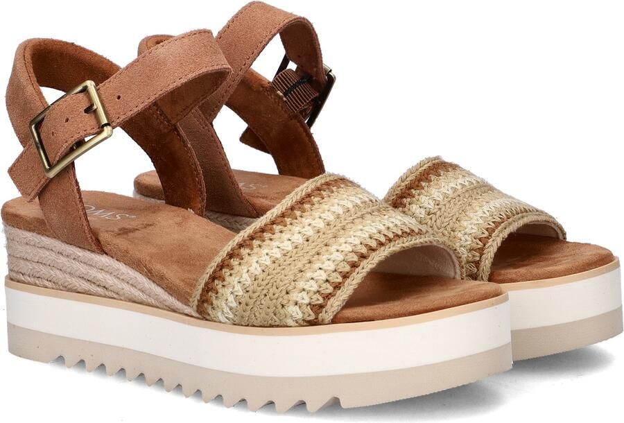 TOMS Diana Sandalen Touwzool Cognac - Foto 9