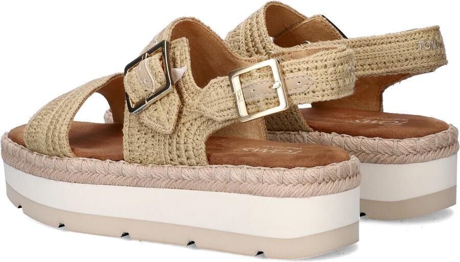 TOMS Giana Sandalen Dames Beige - Foto 10