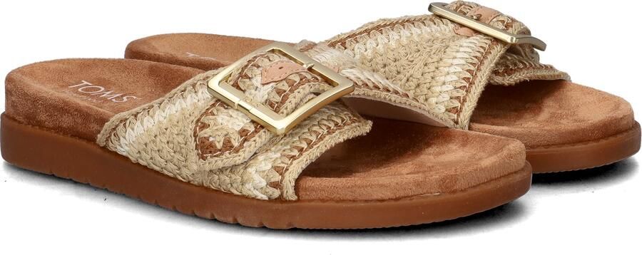 TOMS Marin Slide Slippers Dames Beige - Foto 7