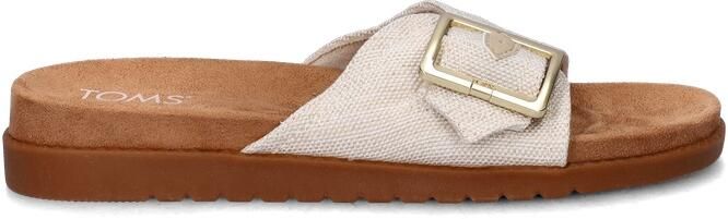 TOMS Women's Marin Slide Sandalen beige bruin