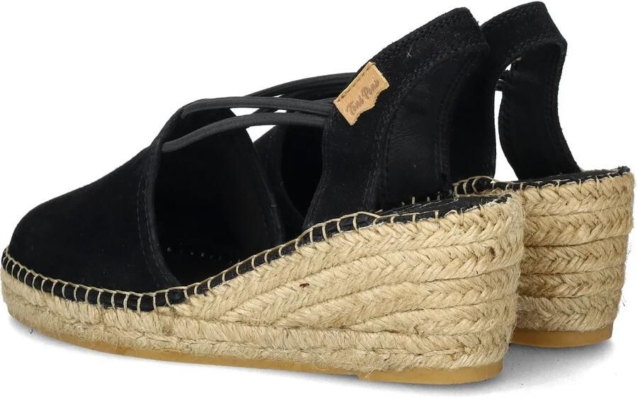 Toni Pons Espadrille Tremp Espadrilles zwart Suede Dames - Foto 7
