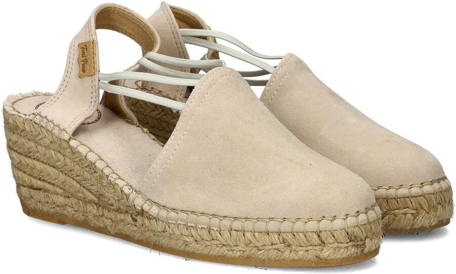 Toni Pons Tremp Dames Espadrilles Pedra Beige Suède TREMPpedra - Foto 4