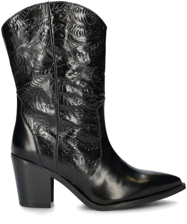 Unisa Marjal dames cowboylaars Zwart - Foto 2