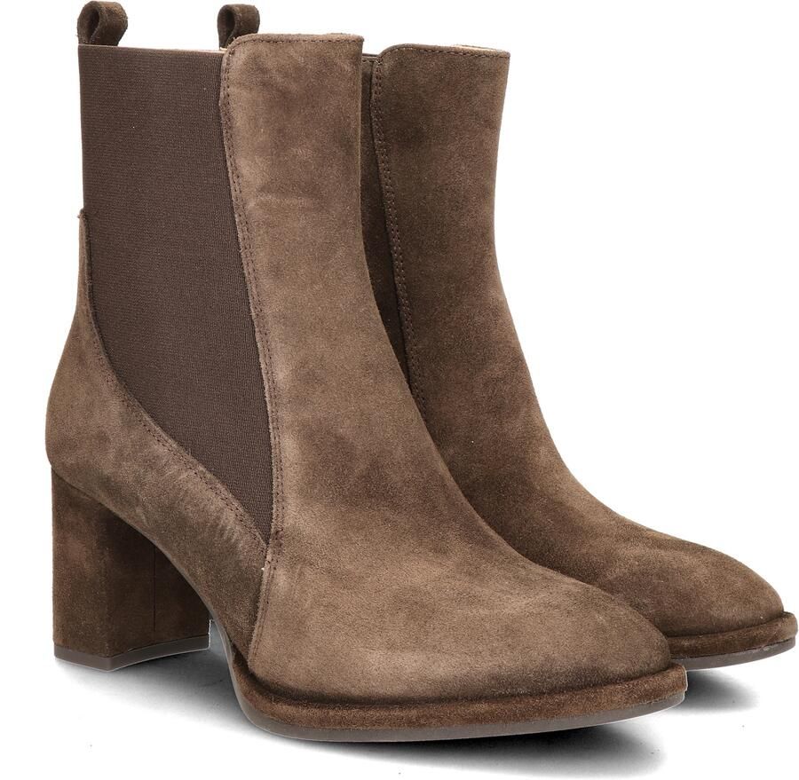 Unisa Luanco suède enkellaarzen bruin - Foto 5