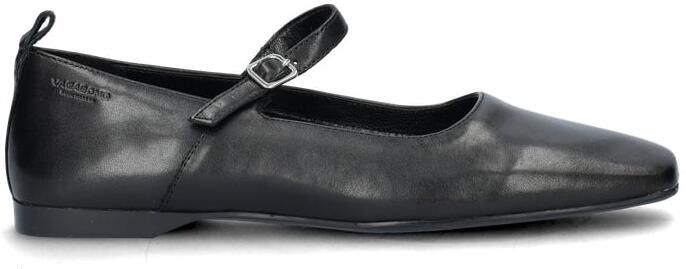 Vagabond Shoemakers Zwarte leren ballerina Delia Black Dames - Foto 5