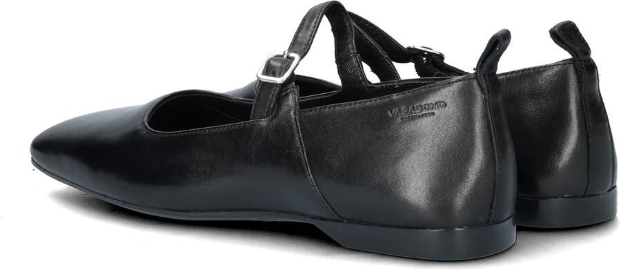 Vagabond Shoemakers Zwarte leren ballerina Delia Black Dames - Foto 7